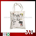 Eco-friendly Plain White Cotton Bag, Fashionable Reusable Canvas Cotton Bag